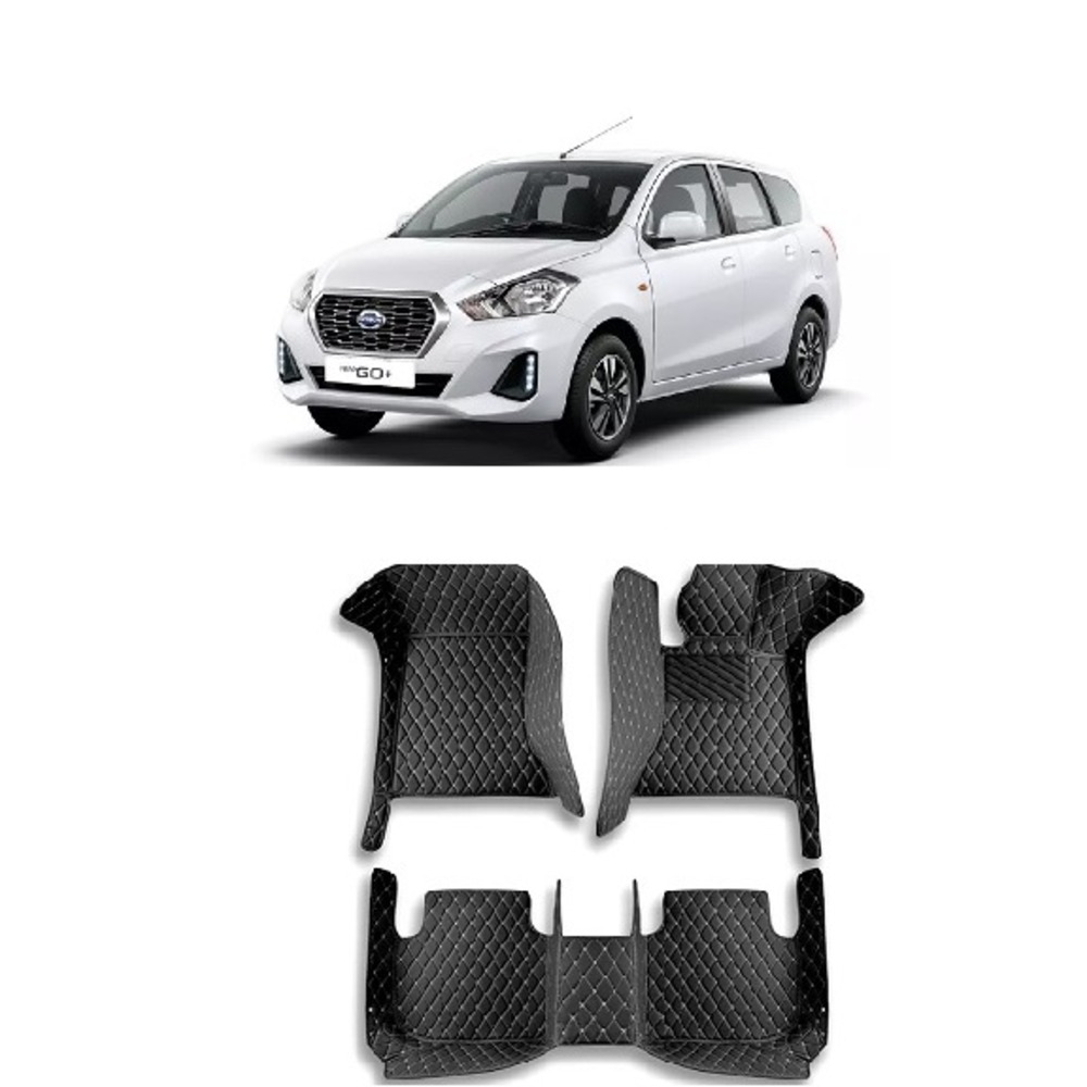 Floor Mats for Datsun Go Plus - Black